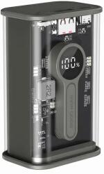 Gembird Baterie externa Transparent 9000mAh 20W 1x USB-C 1x USB Negru (PB09-TQC3-01) - pcone