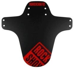 Rock Shox AM Fender teleszkópra szerelhető műanyag MTB első sárvédő, 26-29 colos bringákoz, fekete - piros