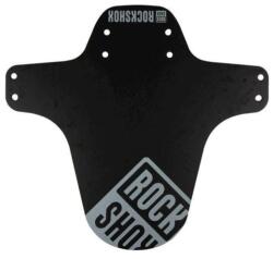 Rock Shox AM Fender teleszkópra szerelhető műanyag MTB első sárvédő, 26-29 colos bringákoz, fekete - metál szürke