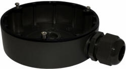  Hikvision DS-1280ZJ-DM8-B Kültéri kötődoboz dómkamerákhoz (turret), fekete (DS-1280ZJ-DM8-B)