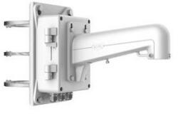 Hikvision DS-1602ZJ-box-pole Kültéri fali tartó 5" speed dómhoz, kötődobozzal, oszlopkonzollal, 67-127 mm átmérőhöz (DS-1602ZJ-box-pole)