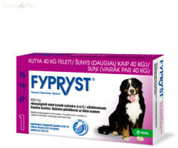 FYPRYST Bolha-kullancs csepp kutyának (spot-on 4, 02 ml 40 kg feletti kutyáknak) 10db pipetta