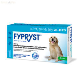 FYPRYST Bolha-kullancs csepp kutyának (spot-on 2, 68 ml 20-40 kg-ig) 10db pipetta