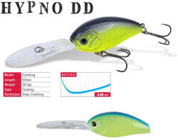 Herakles HYPNO-DD DEEP DIVE F 6.3cm 20.5gr Blue Back Chartreuse (ARHKDM01) - koi-farm