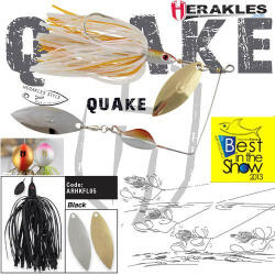 Herakles SPINNERBAIT QUAKE 5/8oz 17.5gr Black (ARHKFL05)