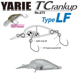 Yarie Jespa YARIE T-CRANKUP 675 TYPE LF 3.5mm 2.6gr C1 Clear (Y67526C1) - koi-farm