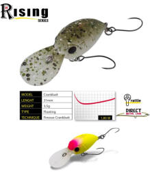 Herakles DEEP-J F 3.1mm 3.5gr Chartreuse Pink Head (ARHKDEE31) - koi-farm