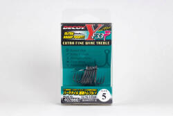 Decoy Hármas Horog Decoy Y-f33f Extra Fine Wire #5 (407660)