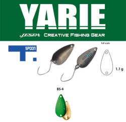 Yarie Jespa YARIE 706 T-SPOON 1.1gr BS4 Lime Glitter (Y706T11BS4) - koi-farm