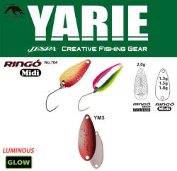 Yarie Jespa YARIE 704 RINGO MIDI 1.8gr YM3 Fruit Strawberry (Y70418YM3) - koi-farm