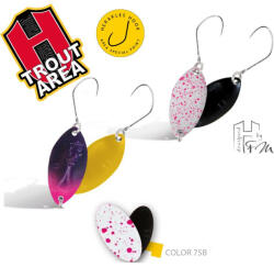 Herakles AREA SPOON SBAM 2.3gr Color 75B Reaction White (ARHKSBB75B) - koi-farm