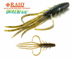 Raid Japan RAID OKA EBI 2.5" 6.3cm 001 Green Pumpkin Seed (RAID30307)