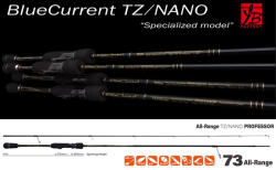 YAMAGA Blanks BLUE CURRENT 73ALL RANGE TZ-NANO PROFESSOR 2.22m 0.5-12gr Fuji Titanum Torzite (YB00814) - koi-farm