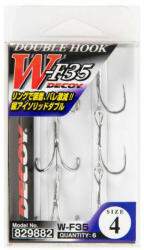 Decoy Kétágú Horog Decoy W-f35 #6 (829875)