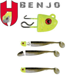 Herakles JIG FEJ ÓLOM BENJO JOINTED 5.5gr Chartreuse (AMHKAI02) - koi-farm