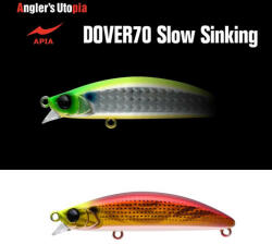 Apia DOVER 70 SLOW SINKING 70mm 10gr 01 Red Gold Konoshiro (AP25967) - koi-farm