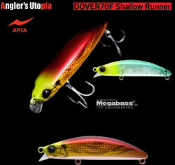 Apia DOVER 70F SHALLOW RUNNER 70mm 8.5gr 01 Red Gold Konoshiro (AP08597) - koi-farm