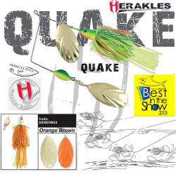 Herakles SPINNERBAIT QUAKE 1 1/2oz 42gr Orange/Brown (ARHKFM04)