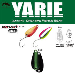 Yarie Jespa YARIE 704 RINGO MIDI 1.8gr E66 Fits Green (Y70418E66) - koi-farm