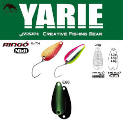 Yarie Jespa YARIE 704 RINGO MIDI 1.8gr E66 Fits Green (Y70418E66)