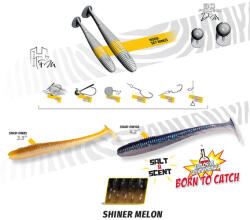 Herakles SHAD-OW85 3.5" 8.9cm Shiner Melon (ARHKSO0832)