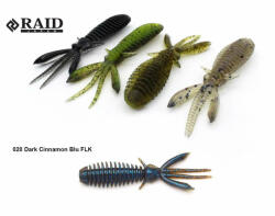 Raid Japan RAID EGUBUG 2.5" 6.3cm 020 Dark Cinnamon Blu FLK (RAID37047) - koi-farm