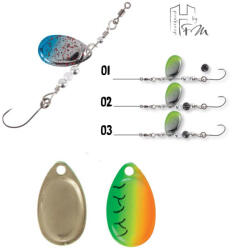 Herakles KÖRFORGÓ CLEVER SPIN 1.5gr Firetiger Gold (ARHKCLE37)