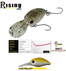 Herakles DEEP-J F 3.1mm 3.5gr Live Pellet (ARHKDEE05) - koi-farm