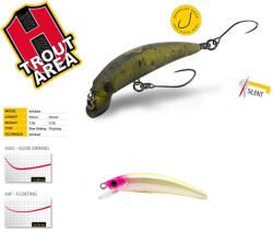 Herakles TESER 50F 5.0cm 2.3gr Pink Head Chartreuse (ARHKTEF15) - koi-farm