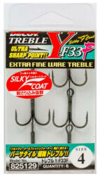 Decoy Hármas Horog Decoy Y-f33f Extra Fine Wire #1/0 (402009)