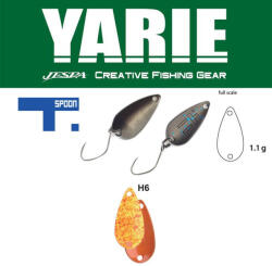 Yarie Jespa YARIE 706 T-SPOON 1.1gr H6 Daidai Squash (Y706T11H6)