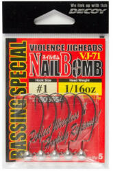 Decoy JIG FEJ OFFSET DECOY VJ-71 NAIL BOMB #1/0 2.5gr (806715)