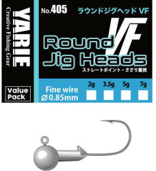 Yarie Jespa JIG FEJ YARIE 405 ROUND VF FINE WIRE 1/0 3.5gr (Y405JH035) - koi-farm