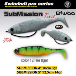 Biwaa SUBMISSION 5" 13cm 12 Fire Tiger (B000845) - koi-farm