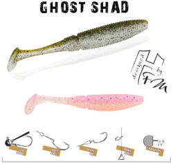Herakles GHOST SHAD 5cm PINK IMPACT (ARHKBA08)