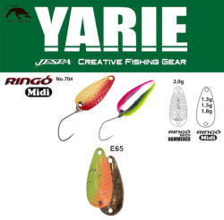 Yarie Jespa YARIE 704 RINGO MIDI 1.8gr E65 Second Lemon (Y70418E65) - koi-farm