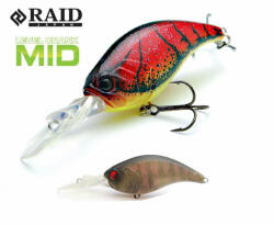 Raid Japan RAID LEVEL CRANK MID 59mm 10.5gr 018 Smoke Gill (RAID19194) - koi-farm