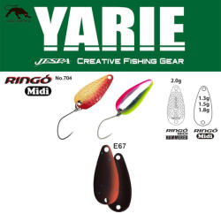 Yarie Jespa YARIE 704 RINGO MIDI 1.8gr E67 Winner Brown (Y70418E67) - koi-farm