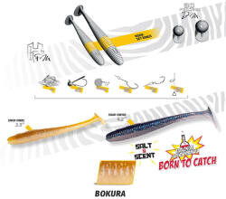 Herakles SHAD-OW70 2.75" 7.0cm Bokura (ARSO7060) - koi-farm