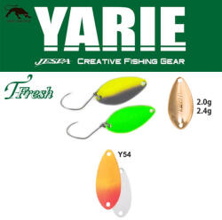 Yarie Jespa YARIE 708T T-FRESH 2.4gr Y54 Orange/Red (Y708T24Y54) - koi-farm