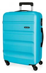 Joumma Bags - ABS Călătorie valiza ROLL ROAD FLEX Azul Claro, 65x46x23cm, 56L, 584926A (medium) (8435578333380) Valiza