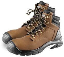 NEO TOOLS 82-170-46 Munkabakancs S3 SRC, őrült ló bőr, 46-os (82-170-46)