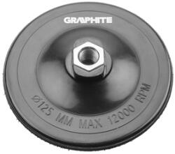 GRAPHITE 55H825 Rugalmas csiszolótányér tépőzáras 125 mm, M14 (55H825)