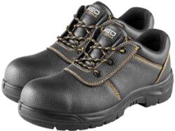 NEO TOOLS 82-160-42 Munkacipő, bőr, S1 SRC, acélbetétes, 42-es KIFUTÓ (82-160-42)