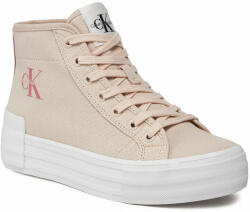 Calvin Klein Sneakers Calvin Klein Jeans Bold Vulc Flatf Mid Cs Ml Btw YW0YW01392 Whisper Pink/Ash Rose/Bright White 0K6