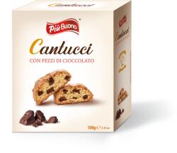 Piu Buono cantucci csokoládé darabokkal 100g
