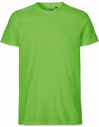 Neutral Férfi póló Fit organikus Fairtrade biopamutból - Lime | XL (NE-O61001-1000211831)