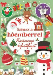  Színezz a hóemberrel - Karácsonyi kifestőfüzet - ujkonyvek