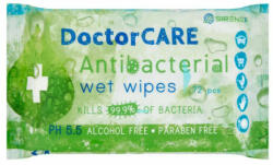 DoctorCare Antibakteriális törlőkendő Kézre, testre, felületre (72 db/cs) - diaper
