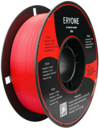 Eryone PLA+ piros (red) 3D nyomtató Filament 1.75mm, 1kg/tekercs